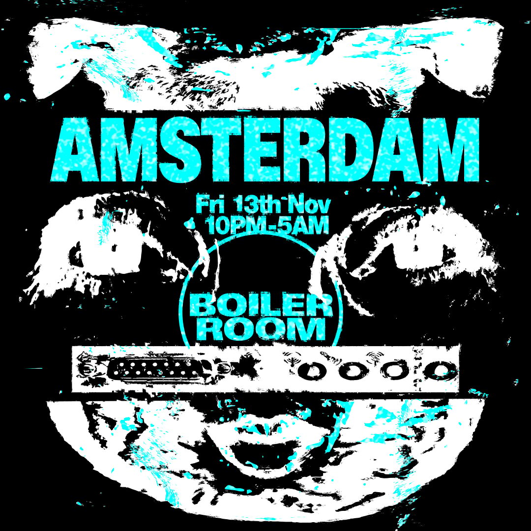 Flyer for event Amsterdam | Friday.